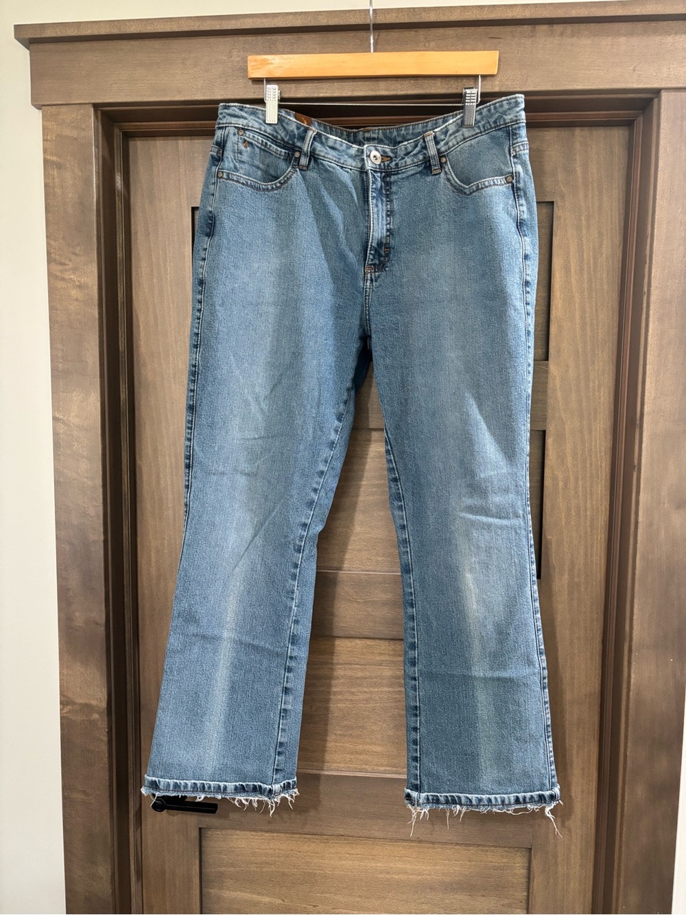 Aura Light Blue Flare Jeans
